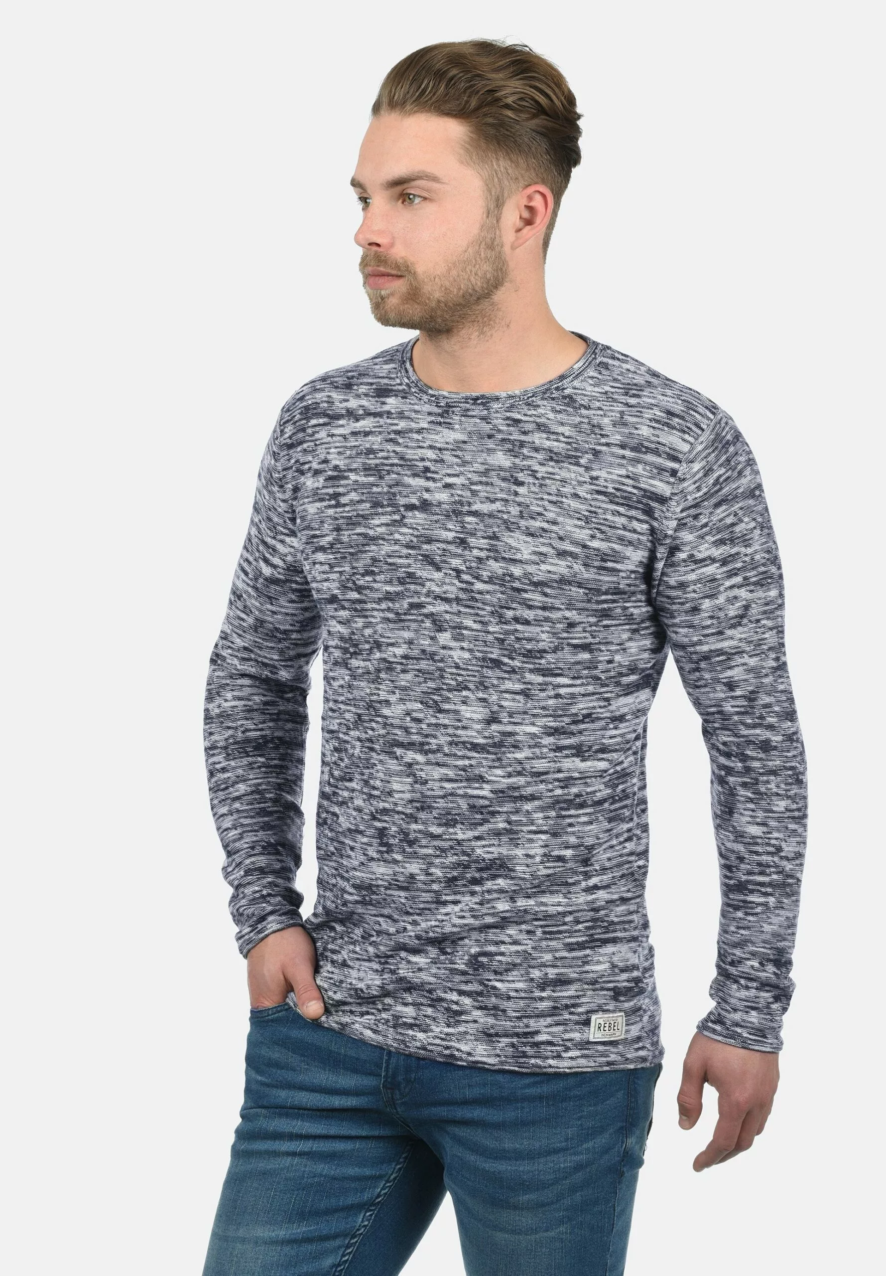 Redefined Rebel MillardMaglioneBlue Uomo Maglieria R0622Q01R-K11 1 Redefined Rebel MillardMaglioneBlue Uomo Maglieria R0622Q01R-K11