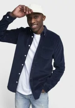 Redefined Rebel Sean - Camicia - Navy -Redefined Rebel Negozio 0e9ec80286e64d1d860557a0672a1821