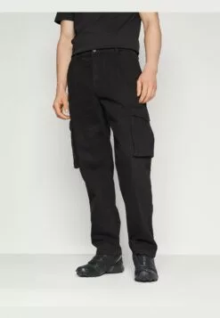 Redefined Rebel Gibson PantsPantaloni CargoBlack Uomo Pantaloni R0622E02H-Q11
