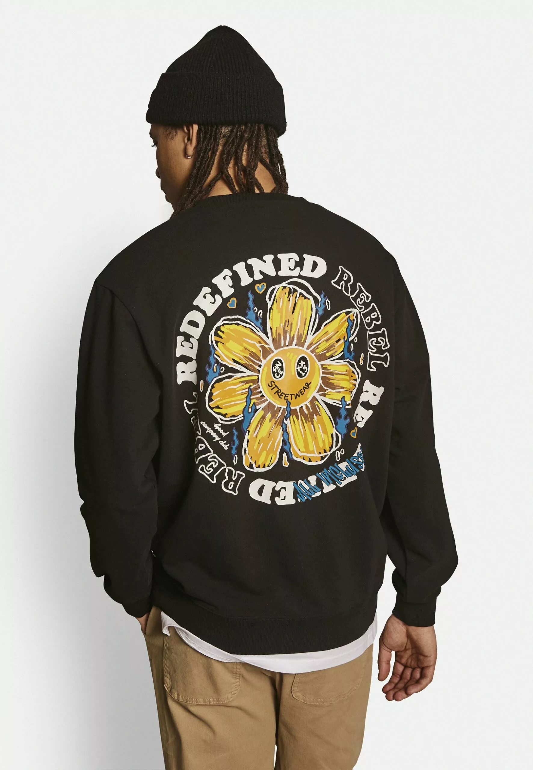 Redefined Rebel Rafael- Felpa - Black 2 Redefined Rebel Rafael- Felpa - Black - immagine 2