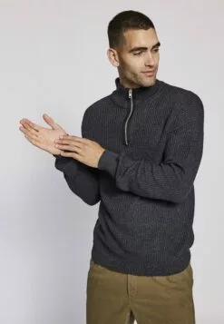 Redefined Rebel AxtonMaglioneDark Grey Melange Uomo Maglieria R0622Q04N-C11