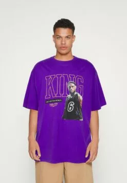 Redefined Rebel Rrmateo TeeT-Shirt Con StampaPrism Violet Uomo T-shirt E Polo R06210070-I11