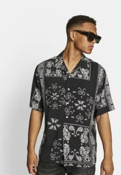 Redefined Rebel Rrflake CamiciaBlack Paisley Uomo Camicie R0622D02V-Q12