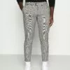 Redefined Rebel RrercanChinoGrey Check Uomo Pantaloni R0622E00Y-C11