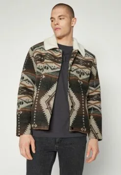 Redefined Rebel Leandro Jacket Unisex - Giacca Da Mezza Stagione - Brown -Redefined Rebel Negozio 4028a8aedaf34b39a578f1da5d8213a4