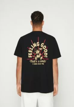 Redefined Rebel John Tee Plus UnisexT-Shirt Con StampaBlack Uomo T-shirt E Polo R0621007G-Q11