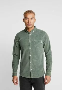 Redefined Rebel Park CamiciaDuck Green Uomo Camicie R0622D014-M11