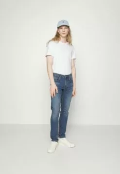 Redefined Rebel Copenhagen- Jeans Slim Fit - Medium Blue -Redefined Rebel Negozio 63c79a89a4cd46d995898e08fc811ada