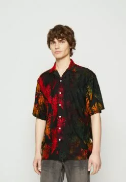 Redefined Rebel Troy Shirt - Camicia - Flame Orange