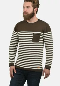 Redefined Rebel MannixFelpaTeak Brown Uomo Maglieria E Felpe R0622S01O-O11