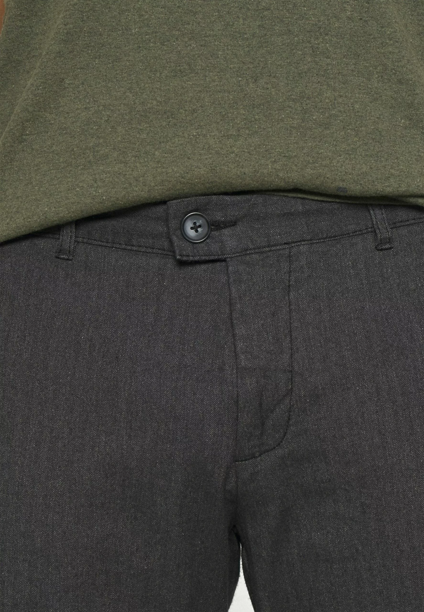 Redefined Rebel RrercanChinoBlack Herringbone Uomo Pantaloni R0622E00Y-C14 5 Redefined Rebel RrercanChinoBlack Herringbone Uomo Pantaloni R0622E00Y-C14 - immagine 5