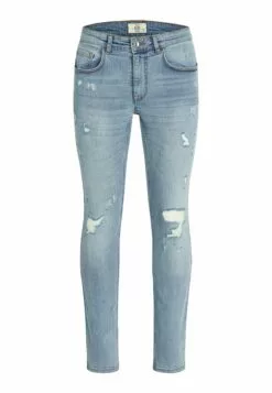 Redefined Rebel Rrrome Jeans - Jeans A Sigaretta - Foam Blue -Redefined Rebel Negozio 86c5dd51613549d094ce8c09a450dc11
