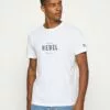 Redefined Rebel Ronan TeeT-Shirt Con StampaWhite Uomo T-shirt E Polo R0622O03Q-A11