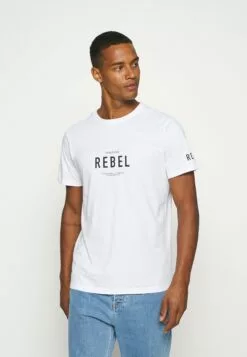 Redefined Rebel Ronan TeeT-Shirt Con StampaWhite Uomo T-shirt E Polo R0622O03Q-A11