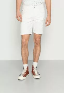 Redefined Rebel Oslo DestroyShorts Di JeansWhite Uomo Jeans R0622F02F-A11
