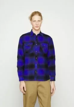 Redefined Rebel Edwin CamiciaPrism Violet Uomo Camicie R0622D046-I11