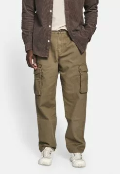 Redefined Rebel Gibson PantsPantaloni CargoDark Olive Uomo Pantaloni R0622E02H-N11