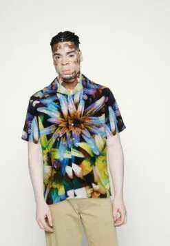 Redefined Rebel Johan CamiciaSunny Lime Uomo Camicie R0622D03O-M11