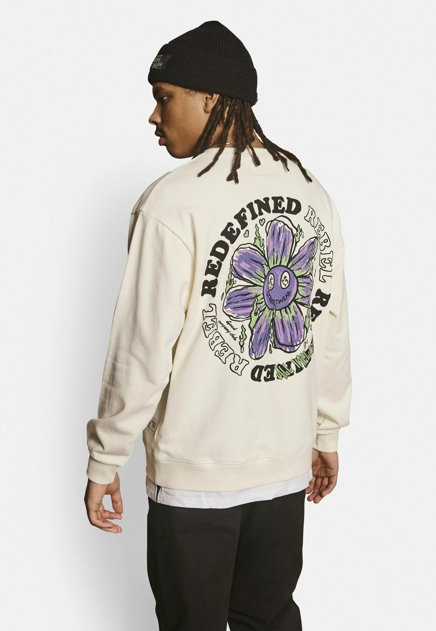 Redefined Rebel Rafael FelpaPristine Uomo Maglieria E Felpe R0622S04W-B12 2 Redefined Rebel Rafael FelpaPristine Uomo Maglieria E Felpe R0622S04W-B12 - immagine 2