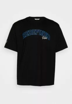 Redefined Rebel Rrkeaton TeeT-Shirt Con StampaBlack Uomo T-shirt E Polo R0622O04X-Q11