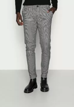 Redefined Rebel Rrking ChinoGrey Check Uomo Pantaloni R0622E00R-C11