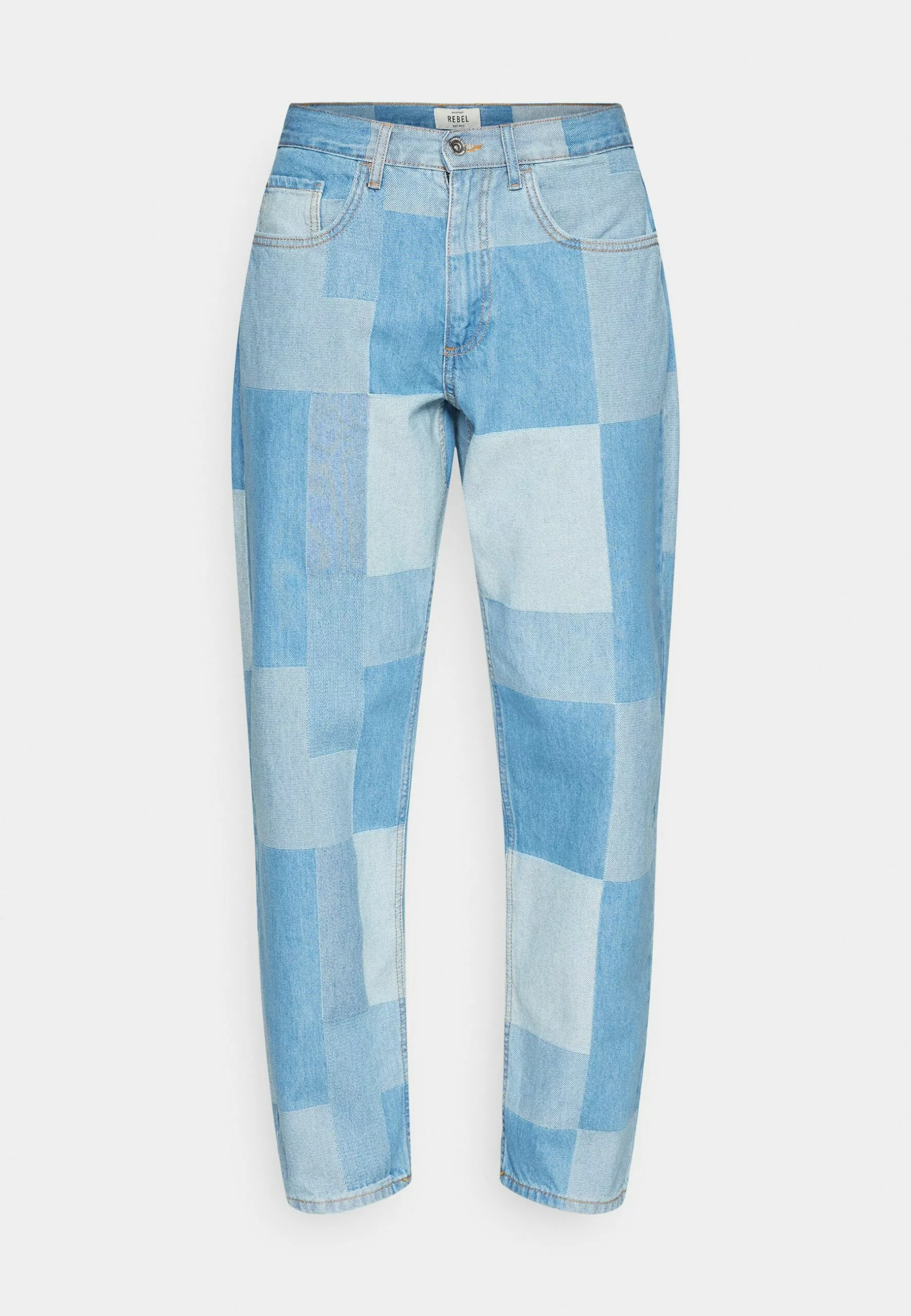 Redefined Rebel Tokyo PatchJeans BaggyLight Blue Uomo Jeans R0622G0A9-K11 5 Redefined Rebel Tokyo PatchJeans BaggyLight Blue Uomo Jeans R0622G0A9-K11 - immagine 5